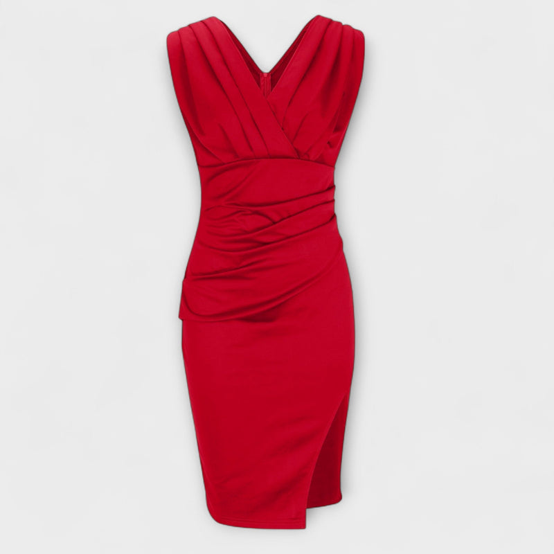 Desi - V-Neck with High Slit