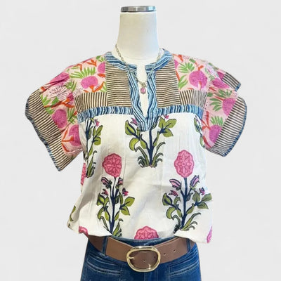 Uriella - Tikandiga Bohemian Top