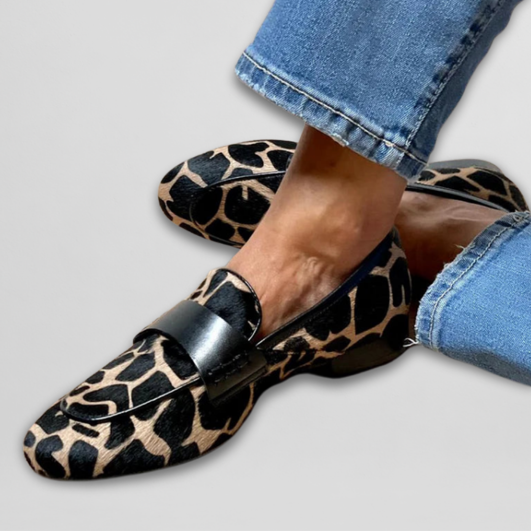 Katie | Leopard Print Orthopedic Boots