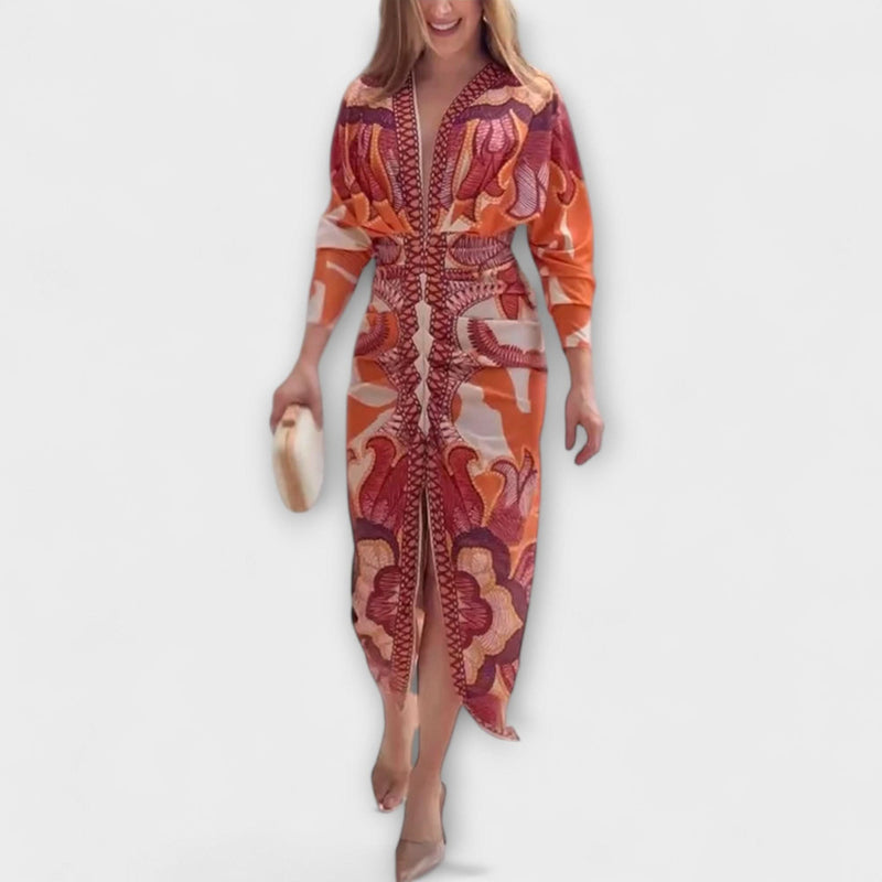 Cleo - Uniikit midi-mekot dolman-hihalla ja Brasilia-kuvioilla