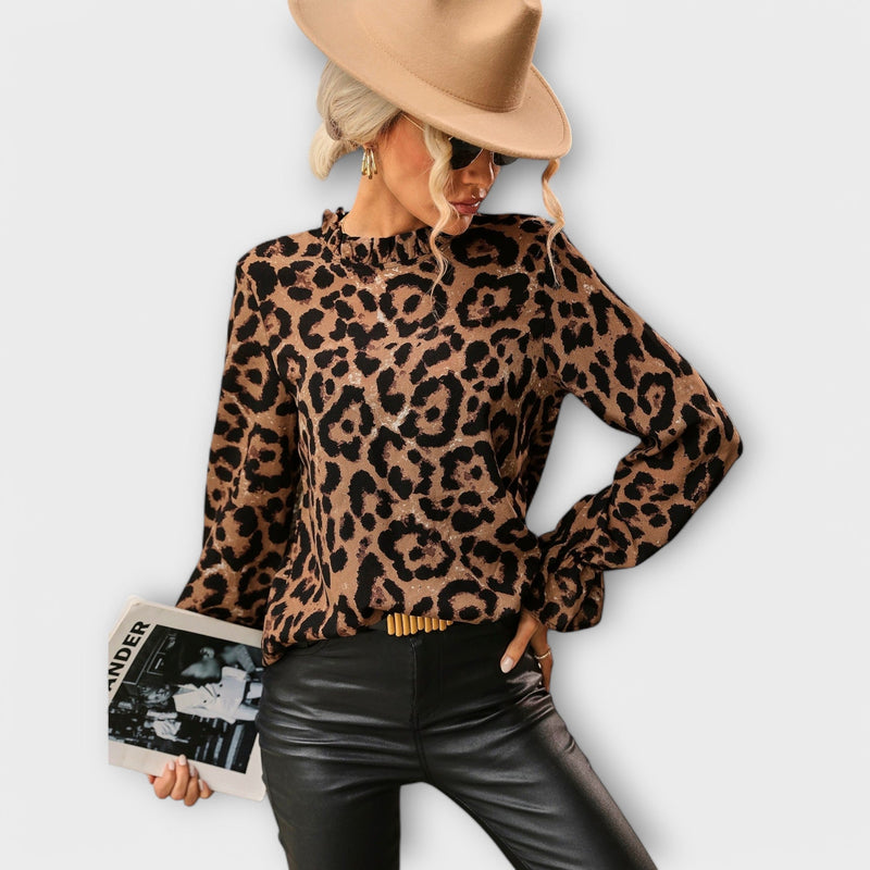 Kayla - Pleated Collar Blouse