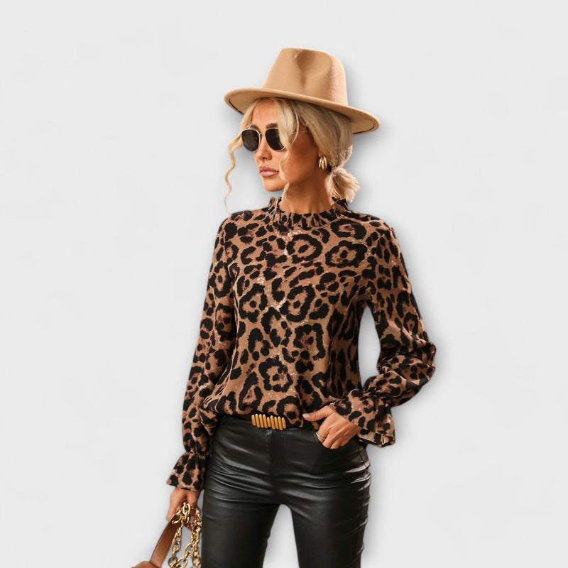 Kayla - Pleated Collar Blouse