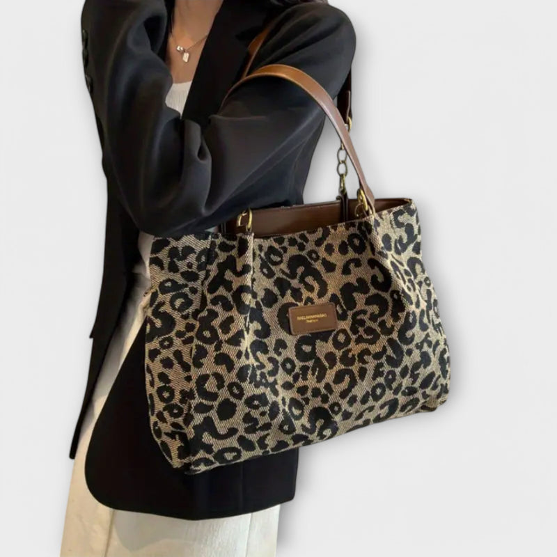 Simona – Leopardi Patterned Bag