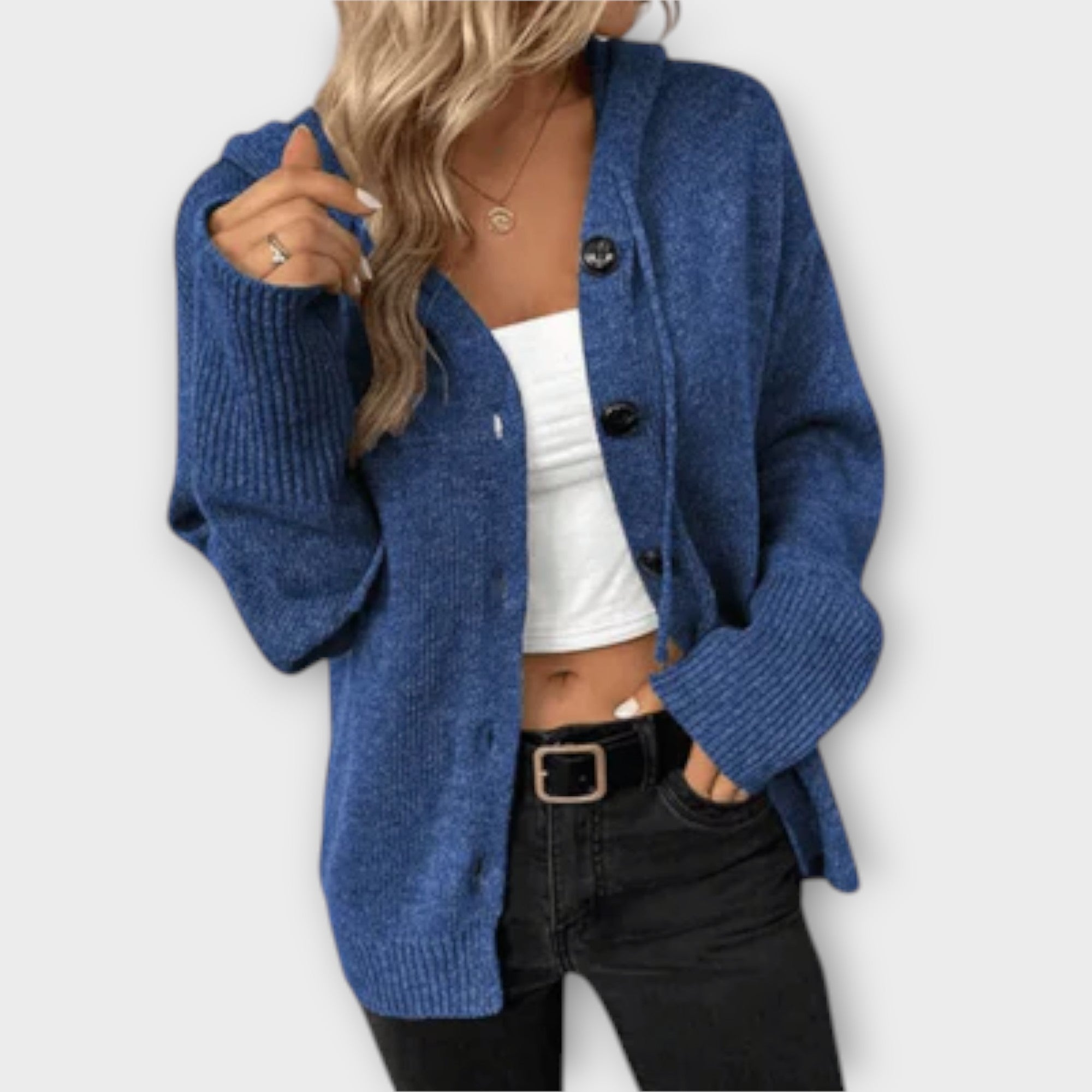 Brittan - Neulecardigan Napeilla