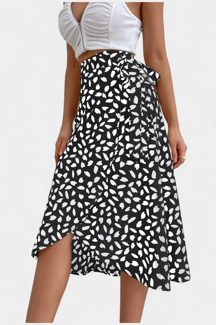 Camila | Boho-tyylinen epäsymmetrinen käänteinen hame