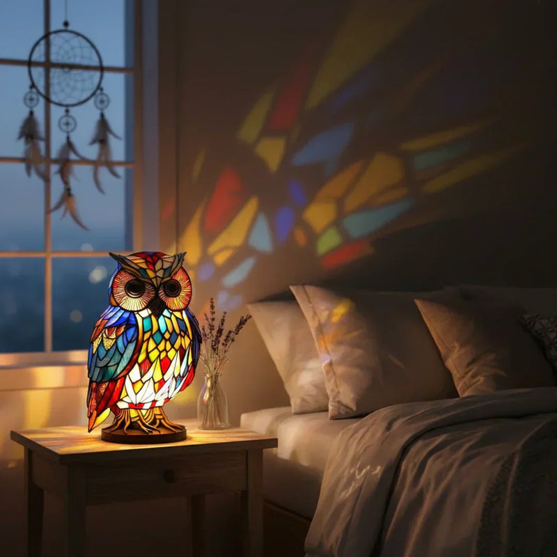 Rozārka - Vitrail Lamp