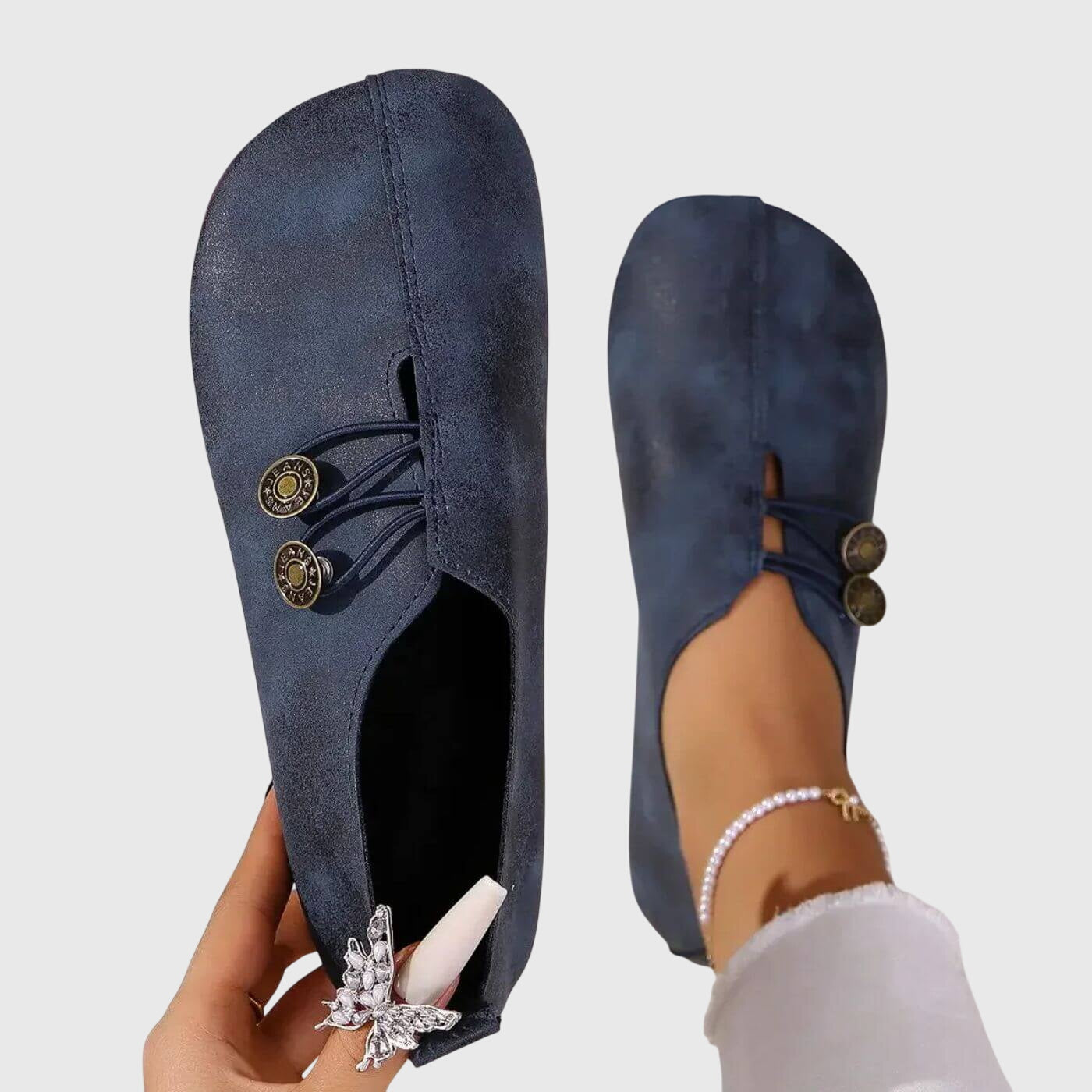 Teresa™ | Ortopediset Nahkakengät" can be rewritten as "Teresa™ | Ortopedic Leather Shoes.