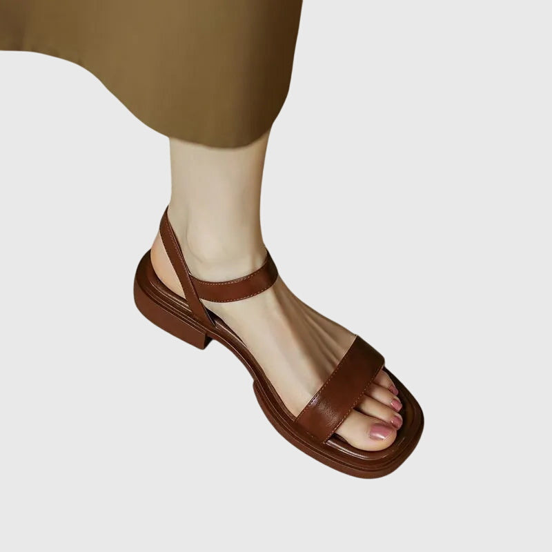 Celestia™ | Ortopedic Leather Sandals