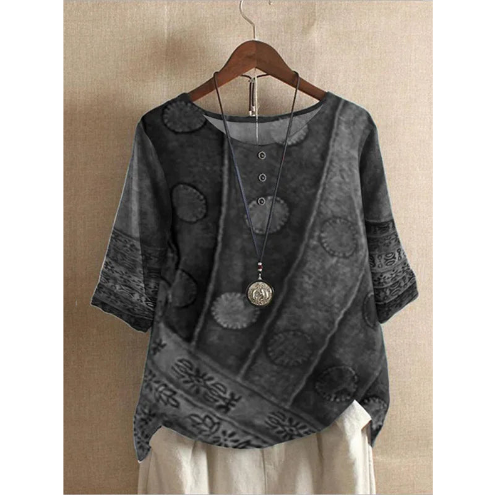 Valerie - Colorful Boho Top