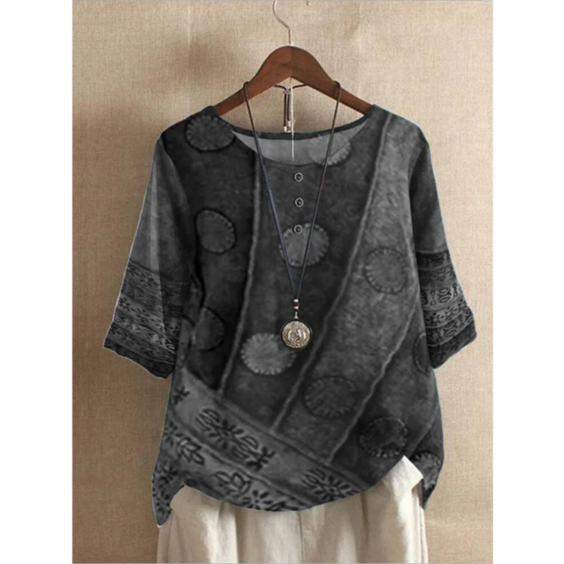 Valerie - Colorful Boho Top