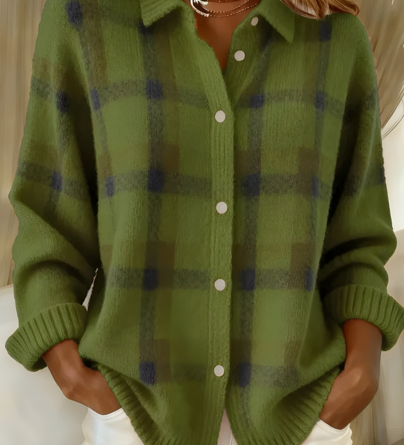 Anna™ | Knitted Cardigan with Maigi Design