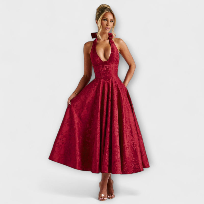 Catalina - Apburošs Midi Dress