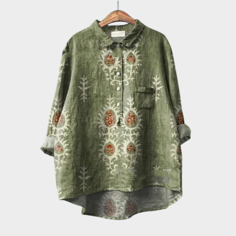 Lovina | Premium Shirt with Lace Details