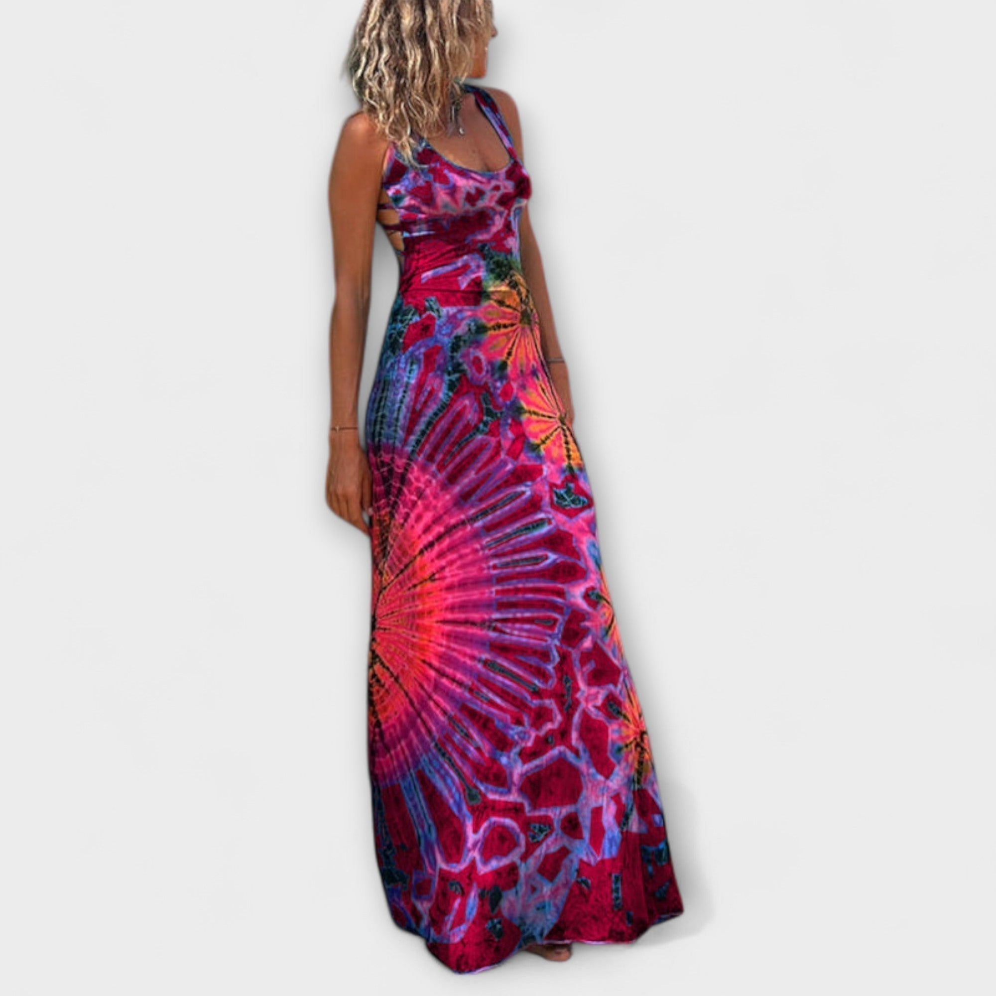 Ronja - Värjätty Maxi Mekko La Bamba Verkossa