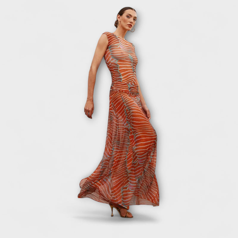Phoenix - Transparent Mesh Bodysuit