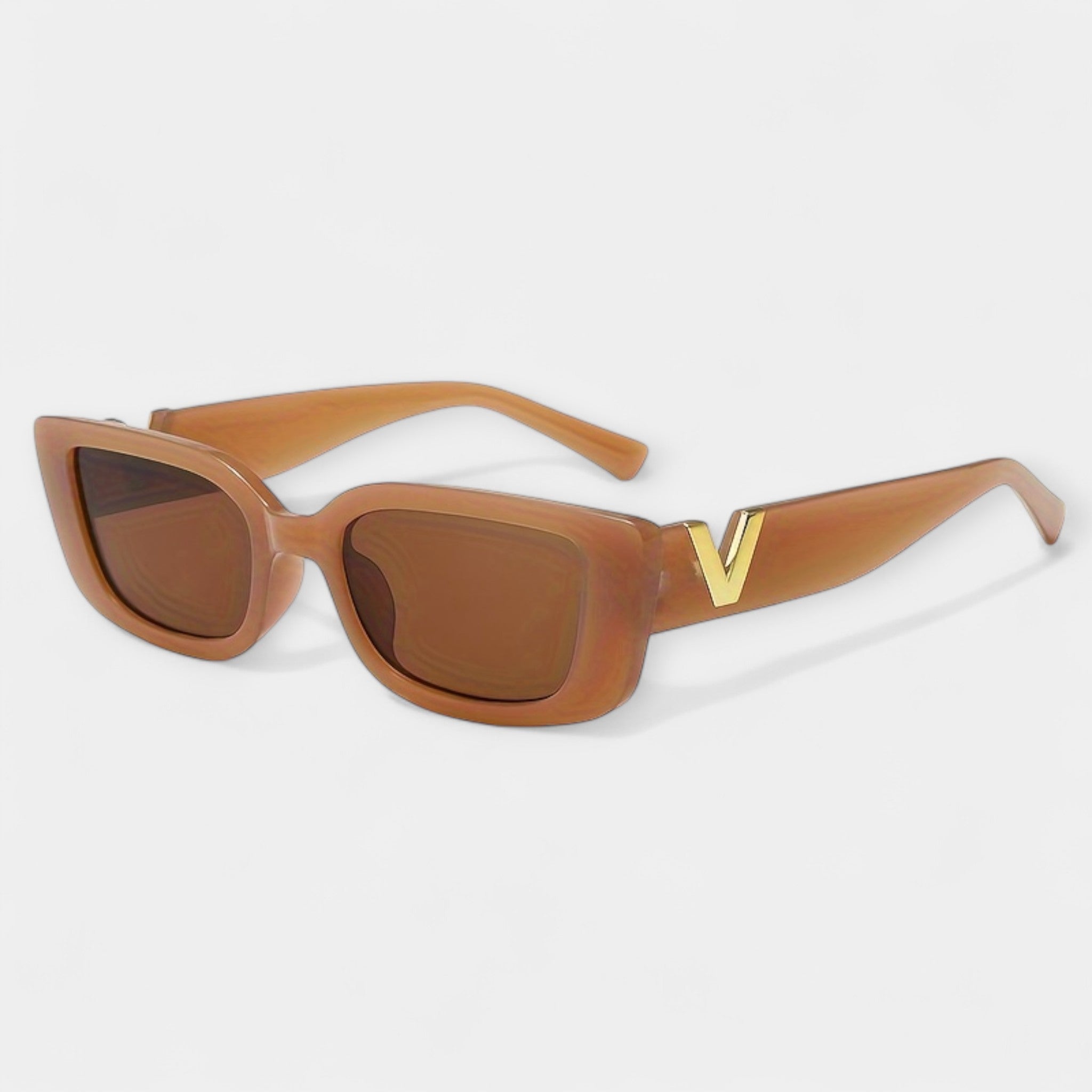 Magdalēna Elegant Metallic Sunglasses