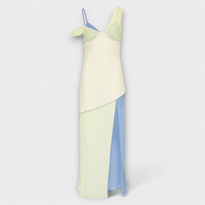 Alora - Thames-Cut Midi Dress