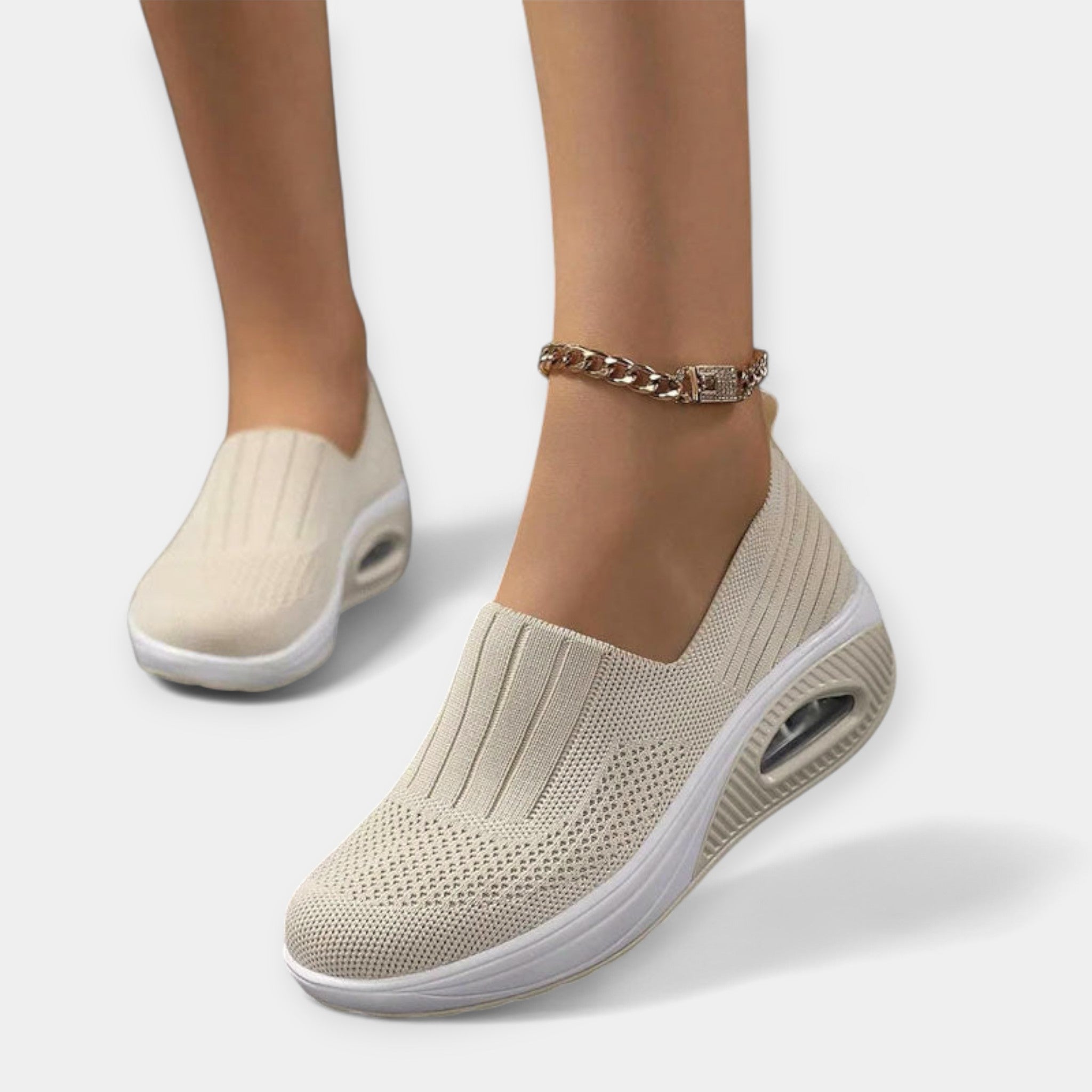 Karolīna | Tyylikkäät Ortopediset Slip-On Tennarit Mukavuudella