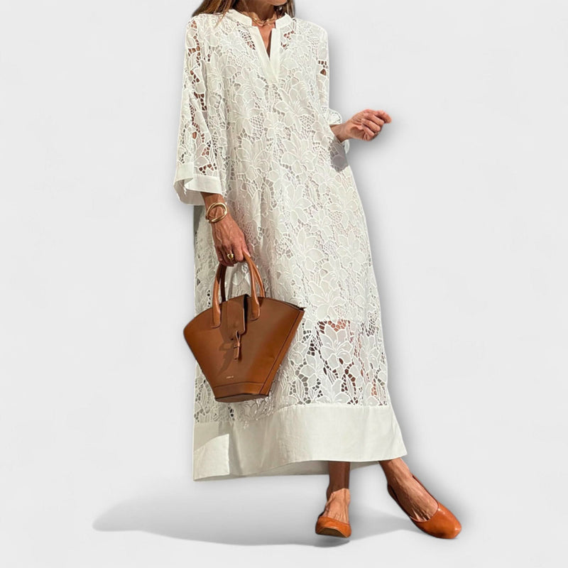 Valmere - Dahlia Embroidered Floral Dress