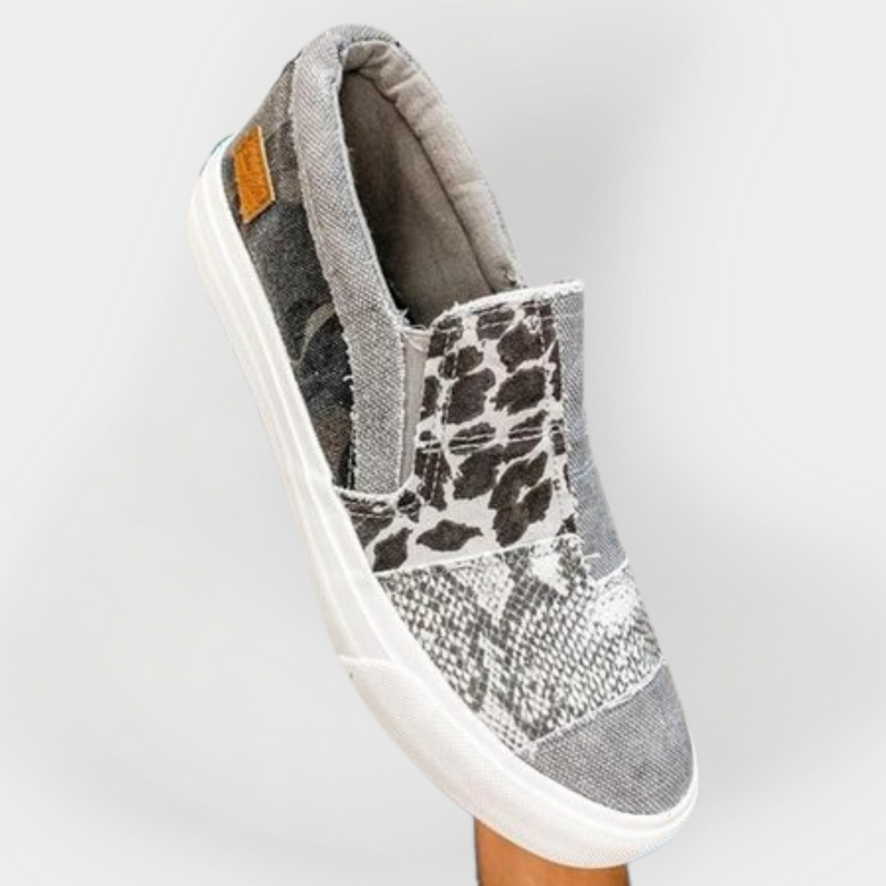 Eva Elegantti Animal Print Urheilujalkine