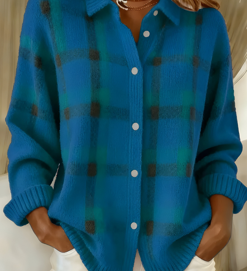 Anna™ | Knitted Cardigan with Maigi Design