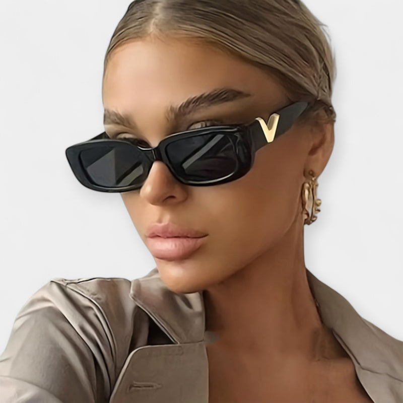 Magdalēna Elegant Metallic Sunglasses