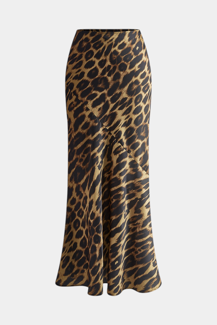Elena | Leopard Print Maxi Cape