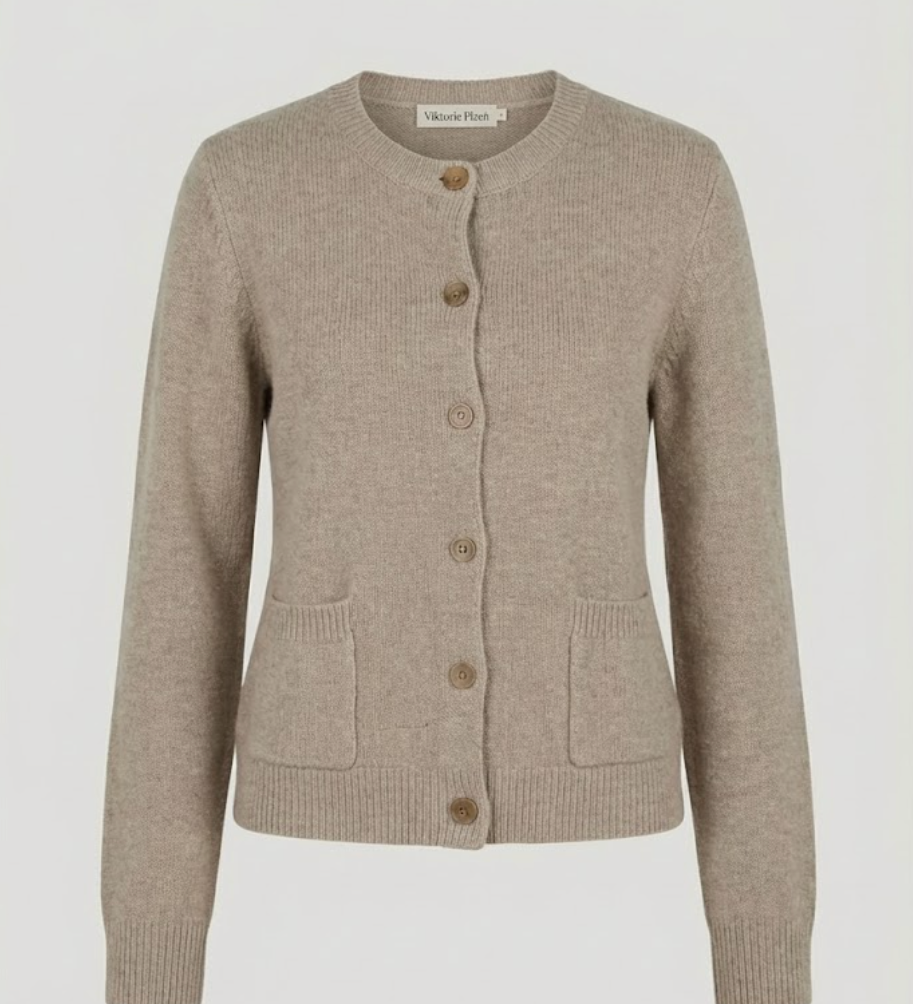 Camila | Elegant Button-Up Knit Cardigan