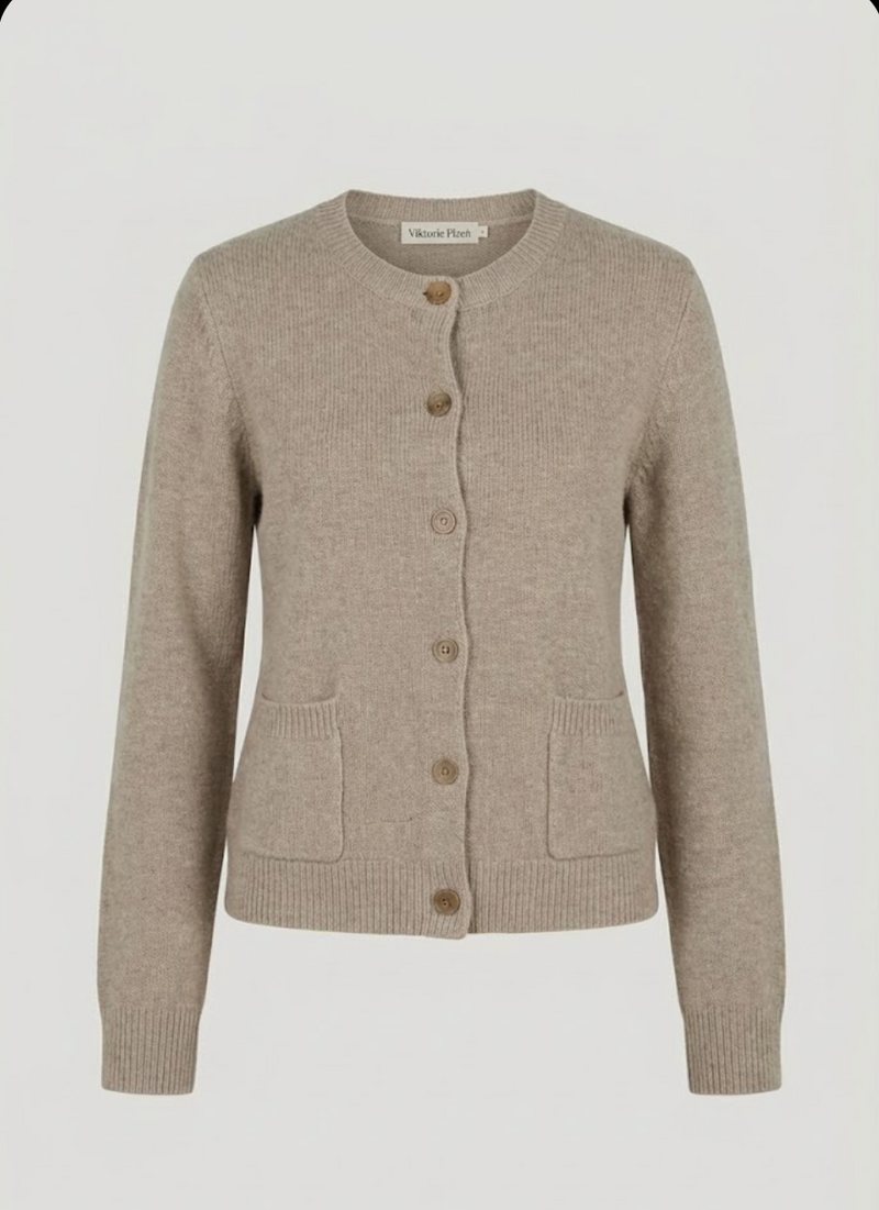 Camila | Elegant Button-Up Knit Cardigan