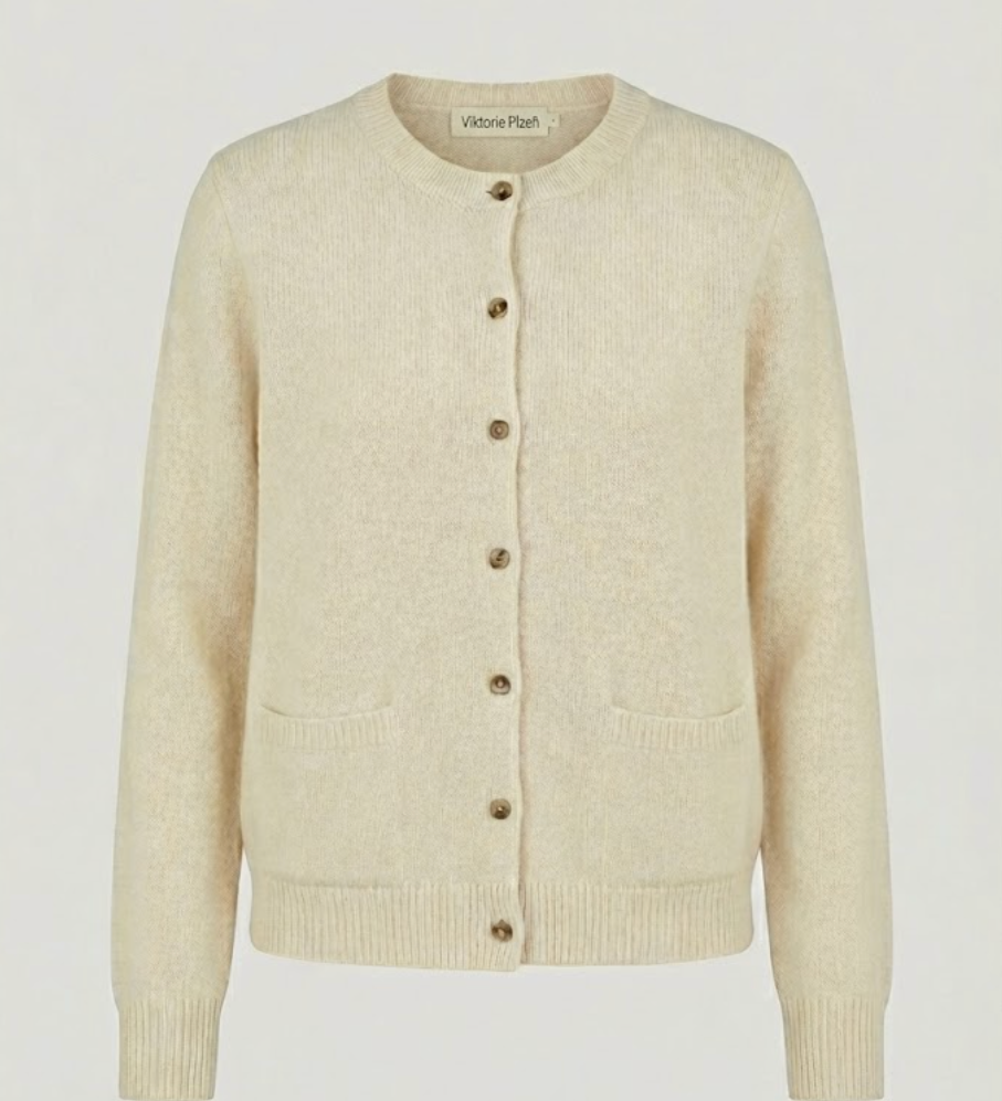 Camila | Elegant Button-Up Knit Cardigan