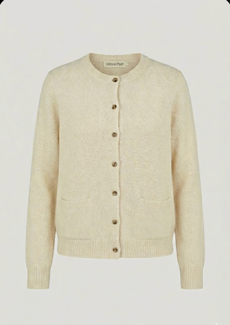 Camila | Elegant Button-Up Knit Cardigan