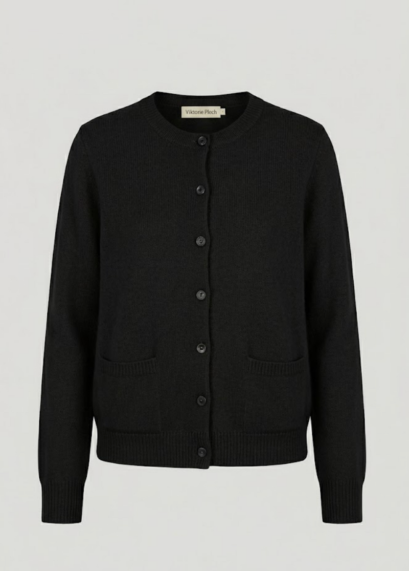 Camila | Elegant Button-Up Knit Cardigan