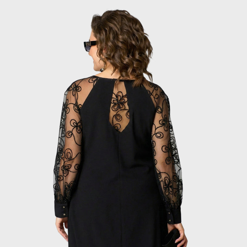 Barbara | Mekko with Embroidered Lace Straps