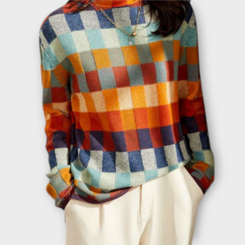 Erika - Neulepusero" can be rewritten as "Erika - Knit Sweater.