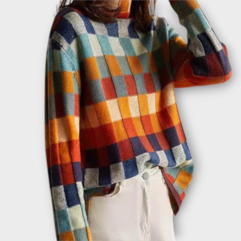 Erika - Neulepusero" can be rewritten as "Erika - Knit Sweater.