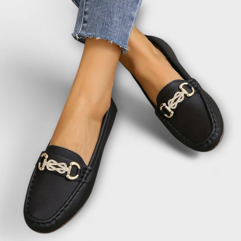 Eva Elegant Leather City Sneakers - Comfortable Style
