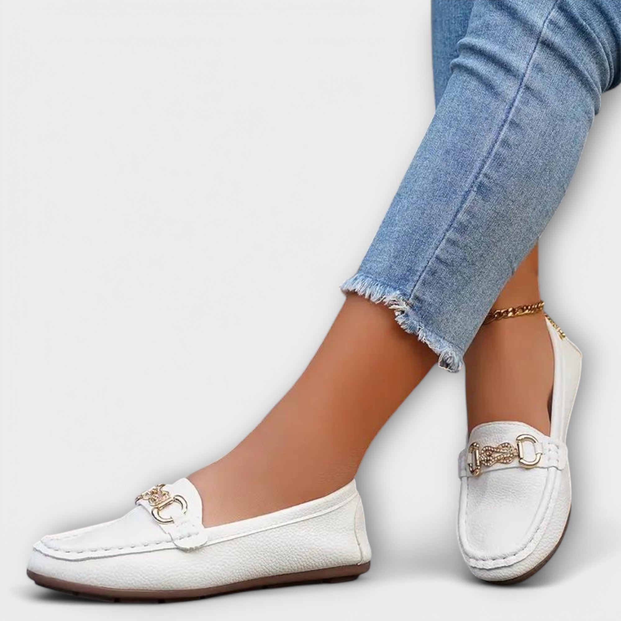 Eva Elegant Leather City Sneakers - Comfortable Style