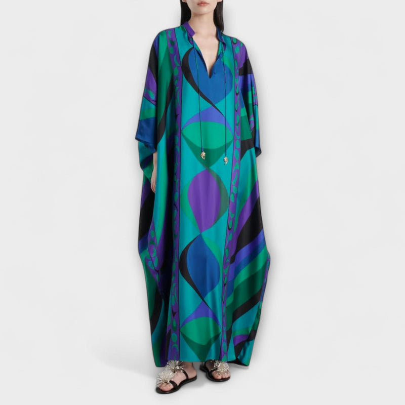 Harper - Vivid Psychedelic Kaftan