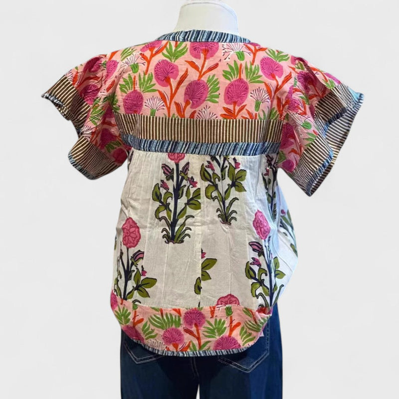 Uriella - Tikandiga Bohemian Top