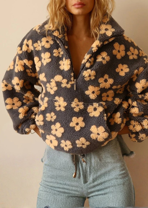 Daisy Knit Sweater