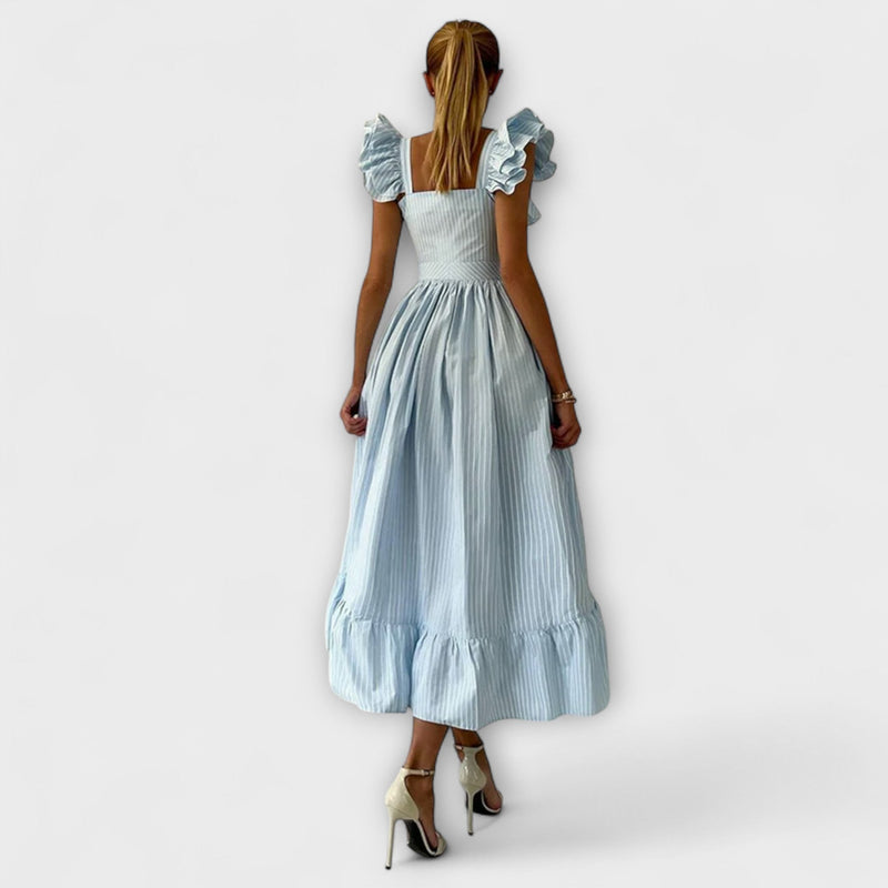 Lia - Ruffled Hem Dress