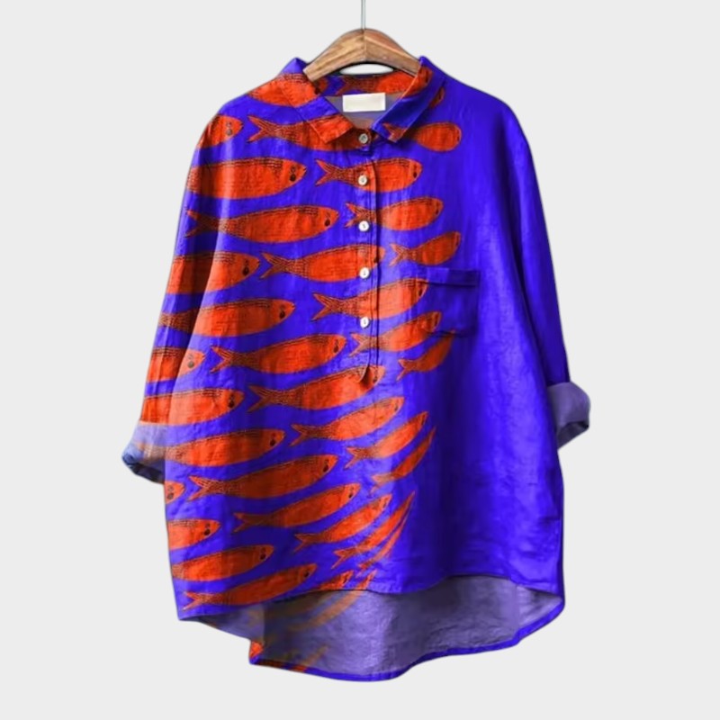 Amelie | Premium Shirt with Lace Details