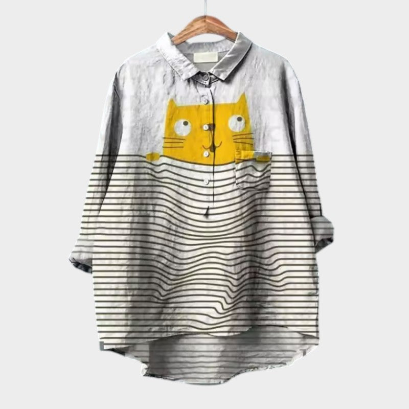 Kristīna | Premium Floral Patterned Sweatshirt
