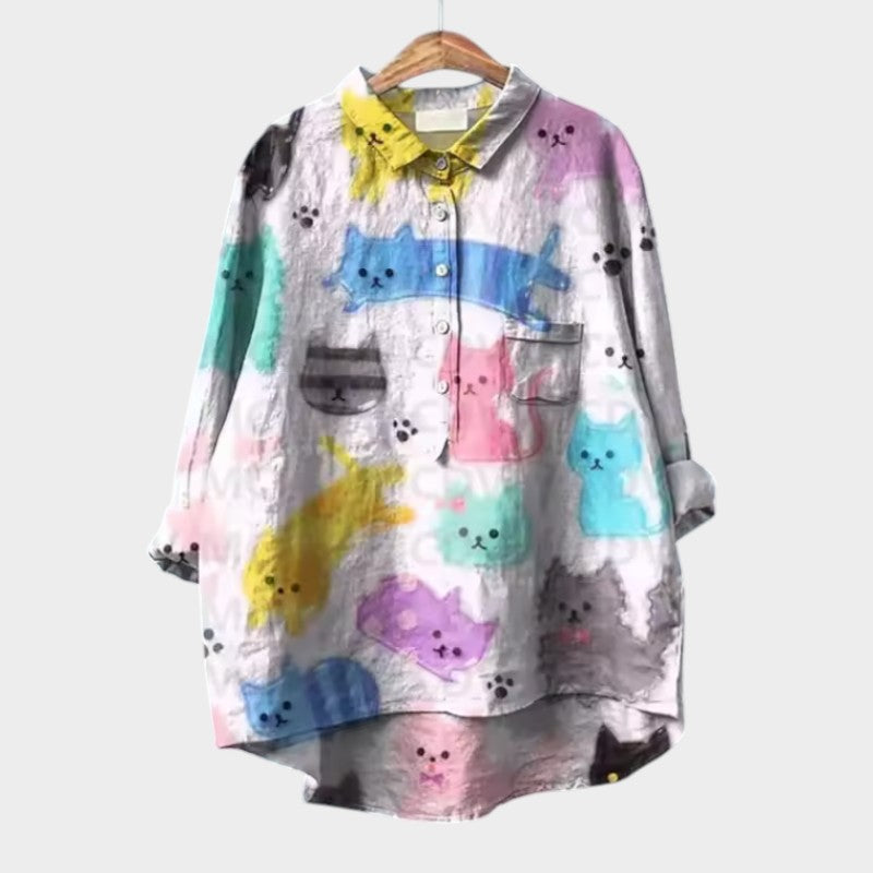 Amelie | Premium Pusero Kukka-applikaatioilla" can be rewritten as: "Amelie | Premium Pusero Kukka-Aplikaatiot