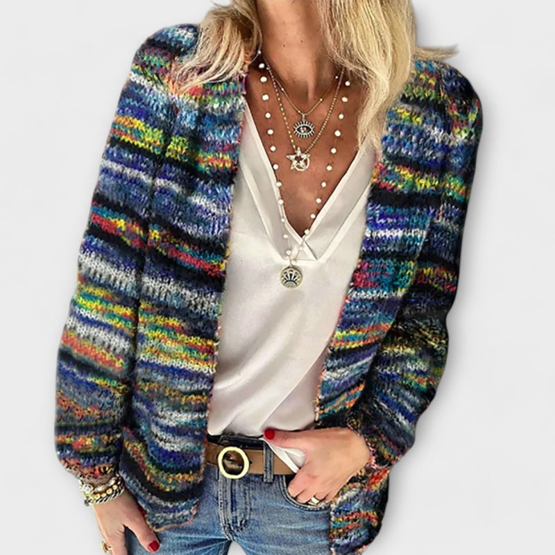 Birgitte - Vivid and Cozy Cardigan