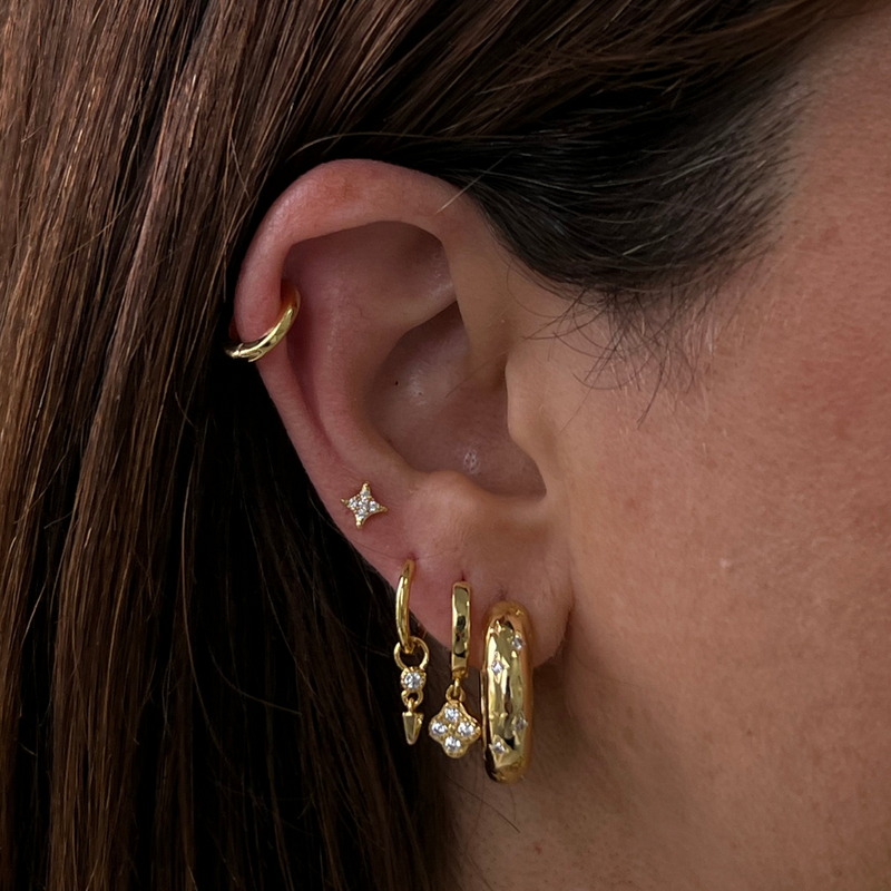 Lucie Elegant Star Earrings for Holiday Occasions