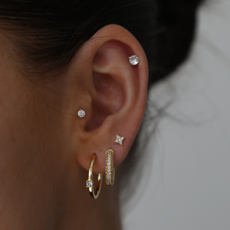 Lucie Elegant Star Earrings for Holiday Occasions