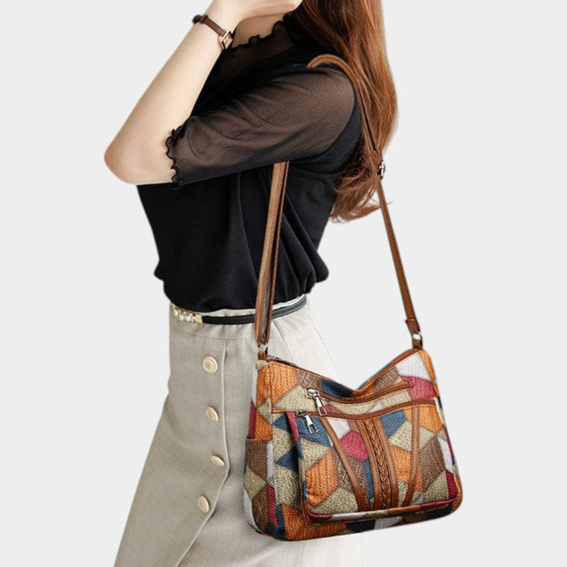 Petra - Mosaiikkileather Bag
