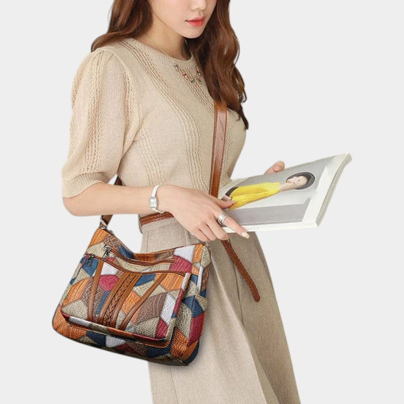 Petra - Mosaiikkileather Bag