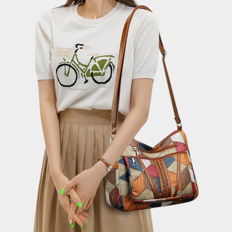 Petra - Mosaiikkileather Bag